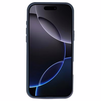 Silikona lite viedtālruņa apvalks Iphone 16 Pro tumši zils