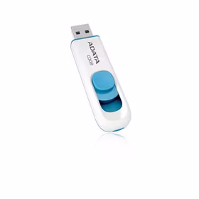 USB zibatmiņa USB2 16GB balta/zila A-Data C008