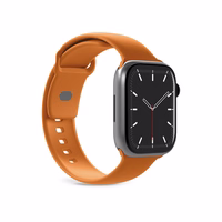 Puro Icon silikona siksniņa Apple Watch 44 / 45 / 46 / 49 mm – oranža