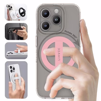 Liavec gredzens Magsafe rozā