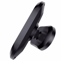 Auto tālruņa turētājs Borofone BH29 centrālajai konsolei, magnētisks stiprinājums, melns