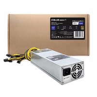 Qoltec 50177 PCI-E power supply Smart 1600W | 80 Plus zelta - Data mining