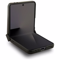 KARL LAGERFELD viedtālruņa apvalks SAMSUNG Z Flip7 KLHCZF7SAPKCNPK (Saffiano KC PIN) melns