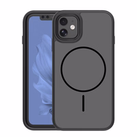 Frame Thin Mag maciņš for iPhone 11 melns