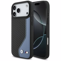 BMW M Carbon Logo Magnētiskais viedtālruņa apvalks iPhone 17 Pro Max - zils