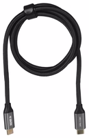 I-BOX USB C/USB C, 1 m USB cable 3.2 Gen 2 (3.1 Gen 2) melns