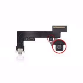 Uzlādes ports saderīgs ar iPad 10.9'' (2022) ar Flex / melns / OEM (LTE ver.)