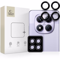 Tech-Protect Camring Pro+ kameras vāciņš Xiaomi Redmi Note 14 Pro 5G / Poco X7 5G, melns