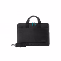Tucano Smilza Super Slim Bag - Bag Bag MacBook Pro 14” / Air 15” / Pro 13" /Air / Notebook 14” / 13” (melns)