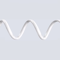 Dudao L25SX 30W USB-C - Lightning kabelis with Soft Silicone Braid 1m - balts