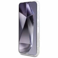 Viedtālruņa apvalks Karl Lagerfeld Button Karl Head Printed Logo Magnētiskais Samsung Galaxy S25 balts