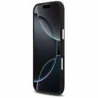 KARL LAGERFELD viedtālruņa apvalks IPHONE 17 Air, ar magnētisko MagSafe, (KLHMP17MPSMLRKCK, PU K&C PINS) melns