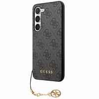 Guess 4G Charms Collection viedtālruņa apvalks Samsung Galaxy S24+ - melns