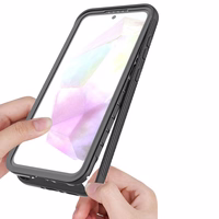 Tech-Protect Defense apvalks Samsung Galaxy A36 / A56 5G - Melns