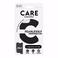 CARE by PanzerGlass stilīgs viedtālruņa apvalks iPhone 15 Pro Max - melns