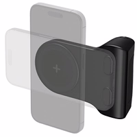 Energea Turētājs fotografēšanai ar iebūvētu portatīvo lādētāju Magear Magcam Grip melns/black MagSafe PG-MCG5K-BLK