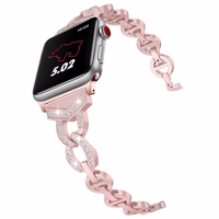 Apple Watch siksnas cilpa (f) 42/44/45 dizains 3 - rozā