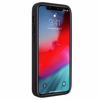 Ferrari FEHQUHCP12SBK iPhone 12 mini 5.4" melns/melns cietais apvalks Off Track Quilted