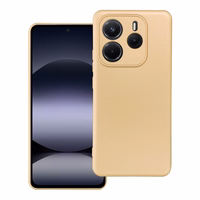 METALLIC viedtālruņa apvalks XIAOMI Redmi NOTE 14 5G zelta