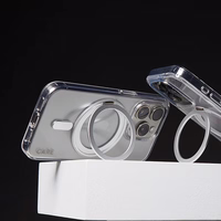 CARE by PanzerGlass Funkcionālais viedtālruņa apvalks ar statīvu iPhone 16 6.1" sudraba/sudraba Magnētiskais 1325