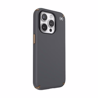 Speck Presidio2 Pro Magsafe - iPhone 15 Pro maciņš (Charcoal pelēks / Cool Bronze / balts)