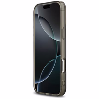 US Polo DH un Bottom Stripe Logo MagSafe apvalks viedtālrunim iPhone 17 Pro Max - melns