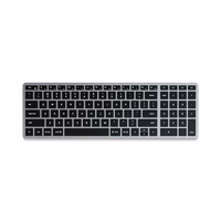 Bezvadu keyboard QWERTY Satechi Slim X2 ST-BTSX2M space pelēks