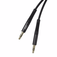 XO audio kabelis NB-R175B jack 3,5mm - jack 3,5mm 2,0 m melns