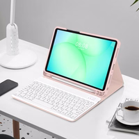 Tech-Protect SC Pen macins priekš Samsung Galaxy Tab A9+ / A11+ Plus 11.0 X210 / X215 / X216 / X230 / X235 / X236 - Roza