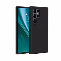 Etteri Silikona maciņš for Samsung Galaxy S25 Ultra melns