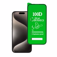 Aizsargstikls HARD KERAMISKAIS IPHONE 15 PRO MAX MELNS