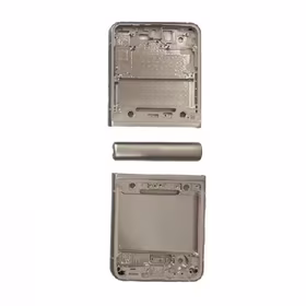 Vidējais rāmis priekš Samsung F711 Z Flip3 (Cream)