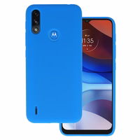 Viedtālruņa apvalks silikona Lite Motorola Moto E7 Power/E7i Power (m) - zils (m)