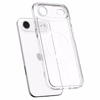 Spigen Ultra Hybrid Magnētiskais viedtālruņa apvalks iPhone 17 Air - Caurspīdīgs un balts