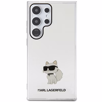 Karl Lagerfeld IML Choupette viedtālruņa apvalks Samsung Galaxy S24 Ultra - caurspīdīgs