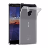 Crong Crystal Slim Cover - aizsargājošs maciņš Nokia 3.1 (clear)