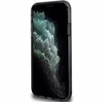 Karl Lagerfeld Magnētiskais viedtālruņa apvalks ar gredzena statīvu Karl&Choupette MagSafe iPhone 11 / Xr - melns