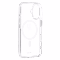 Liavec Spīdīgs Magnētiskais Caurspīdīgs viedtālruņa apvalks Iphone 16 balta