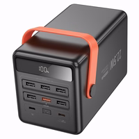 Ārējā baterija Power Bank Hoco J142 22.5W+PD20W 100000mAh melna