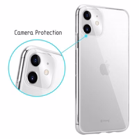 Crong Crystal Slim Cover - iPhone 11 maciņš (Clear)