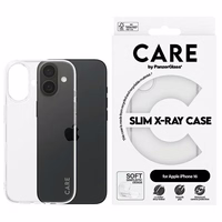 CARE by PanzerGlass X-Ray Soft Basic viedtālruņa apvalks iPhone 16 6.1" caurspīdīgs 1441