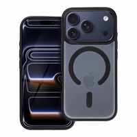 MATTE MAG COVER viedtālruņa apvalks, savietojams ar MagSafe, paredzēts IPHONE 17 Pro, melns