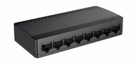Tenda SG108M network switch Unmanaged Gigabit Ethernet (10/100/1000) melns
