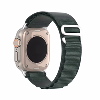 Sporta siksna ar sprādzi Apple Watch 9 / 8 / 7 / 6 / SE / 5 / 4 / 3 / 2 / 1 (41, 40, 38 mm) Dux Ducis siksna GS versija - zaļa