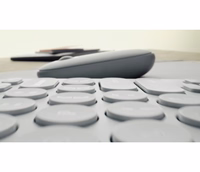 Logitech 910-007015 mouse Travel Ambidextrous RF Wireless + Bluetooth Optical 4000 DPI