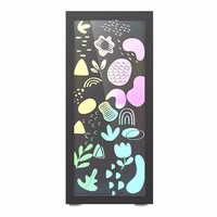 Darkflash DK210 Graffiti datora korpuss (melns)