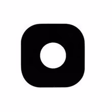 Samsung J500 J5 2015 lens priekš camera Melns HQ