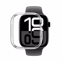 AmazingThing Minimal apvalks Apple Watch 46mm - Caurspīdīgs