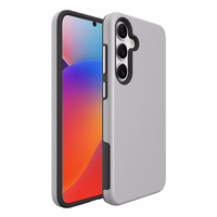 Perfectionists Trīsstūra korpuss Samsung S926 S24 Plus/S936 S25 Plus sudraba krāsā