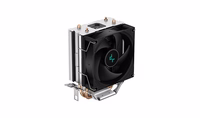 DeepCool AG200 Processor Air cooler 9.2 cm Aluminium, melns 1 pc(s)